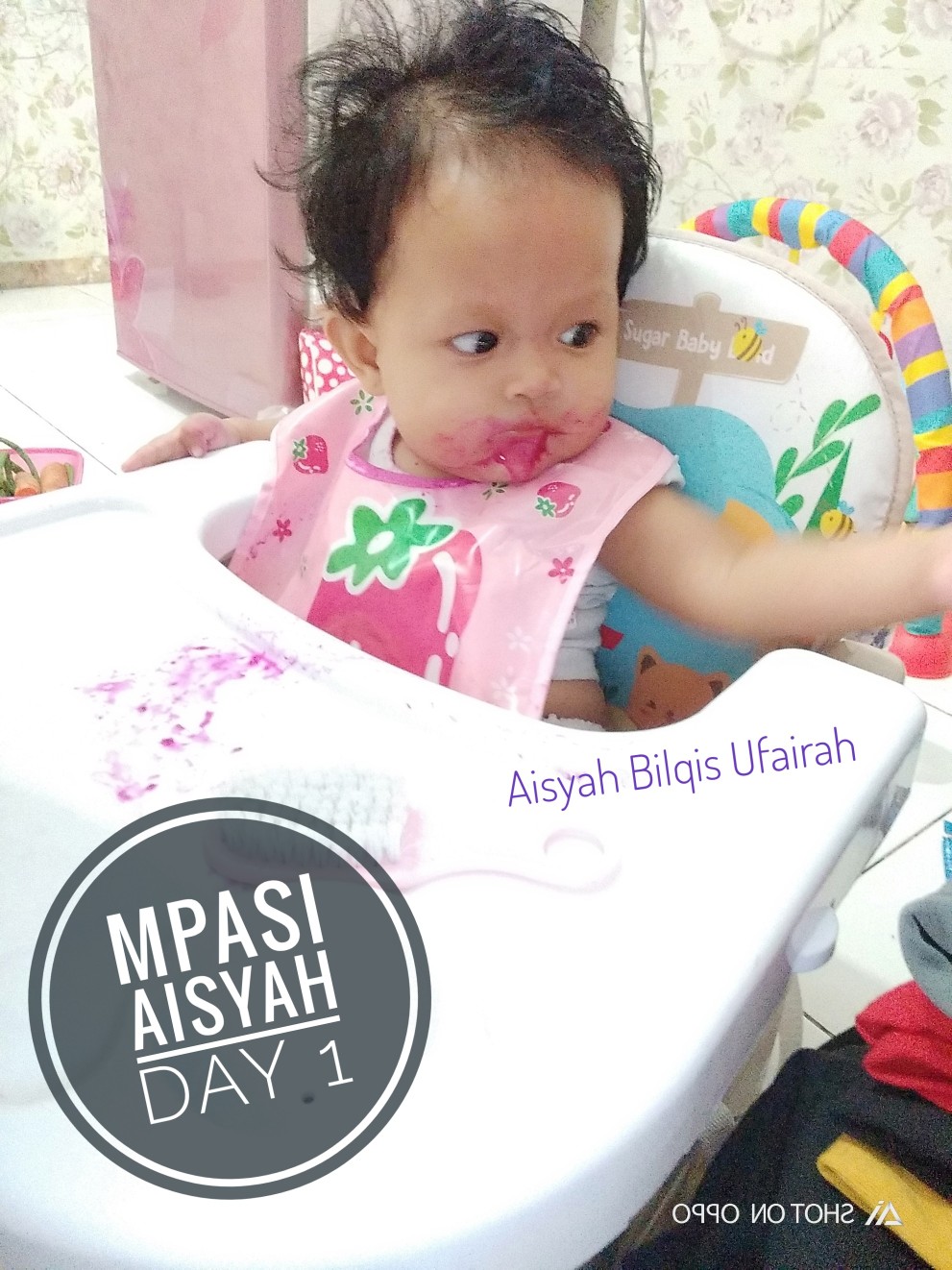 mpasi pertama kali anaknya gimana?