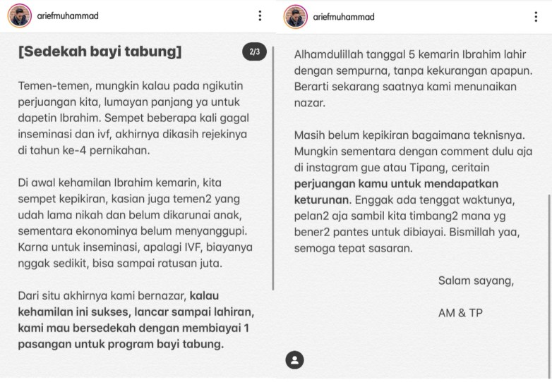 kabar baik bagi ayah bunda pejuang garis dua