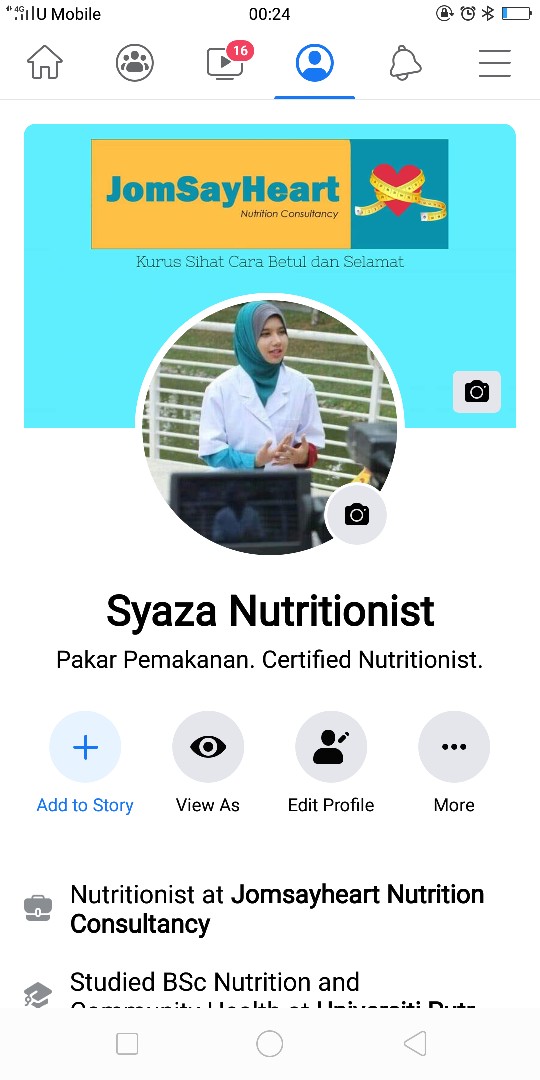 Follow saya di Facebook