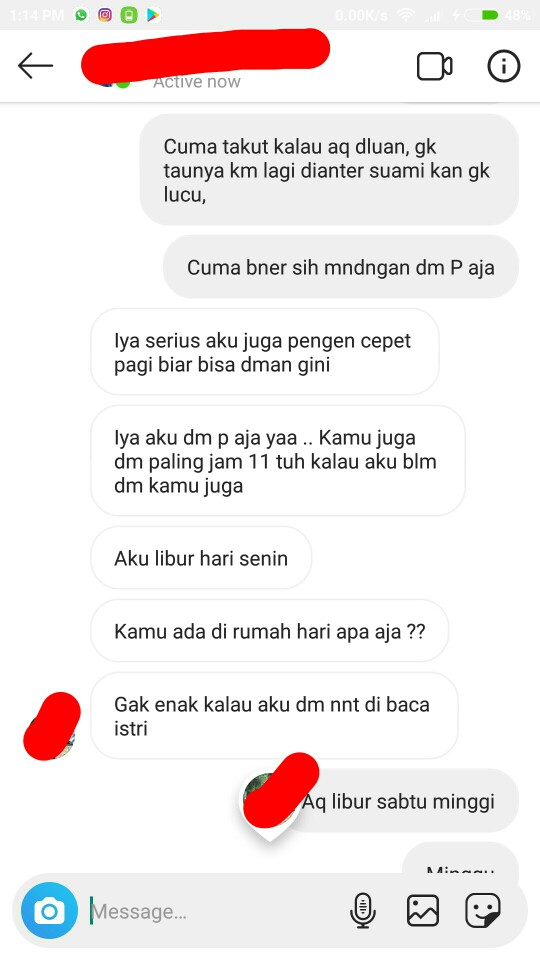 suami bermain hati