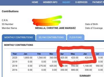 SSS STATUS EMPLOYED TO VOLUNTARY