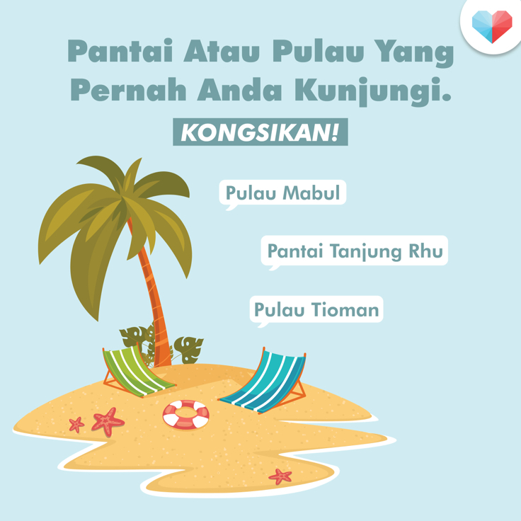 Pantau/Pulau Yang Pernah Dikunjungi