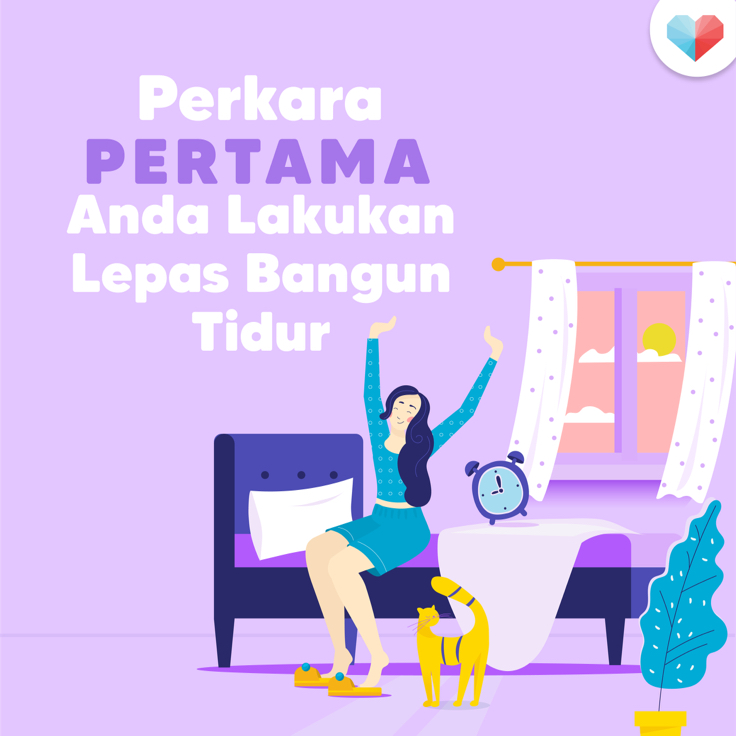 Perkara PERTAMA Bila Bangun Tidur