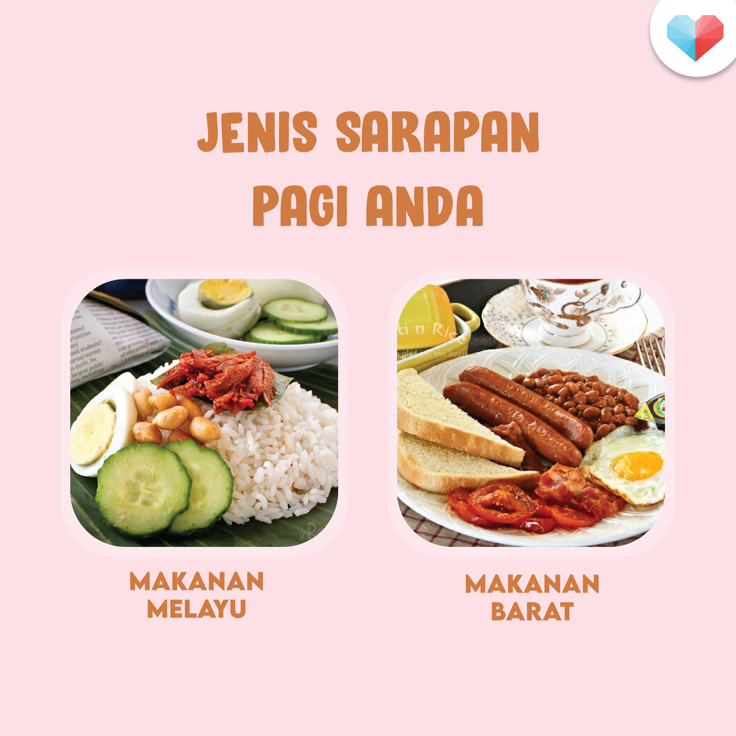 Jenis Sarapan Anda Sekeluarga
