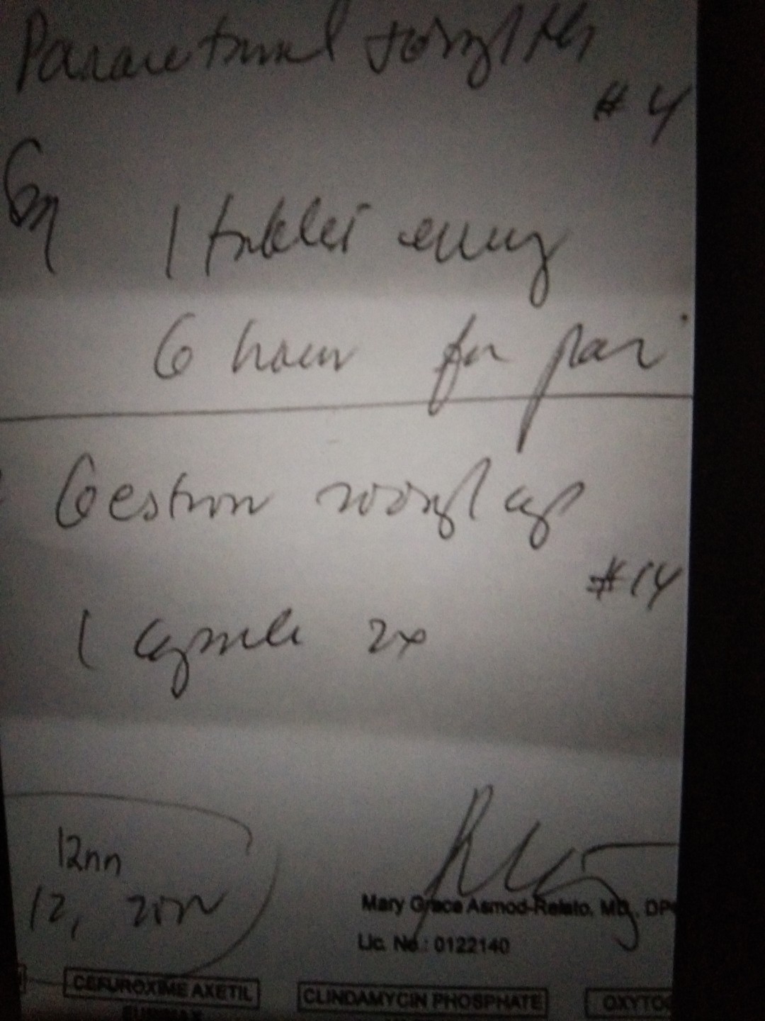 ilang beses po ginagamit Ang gestron ?
