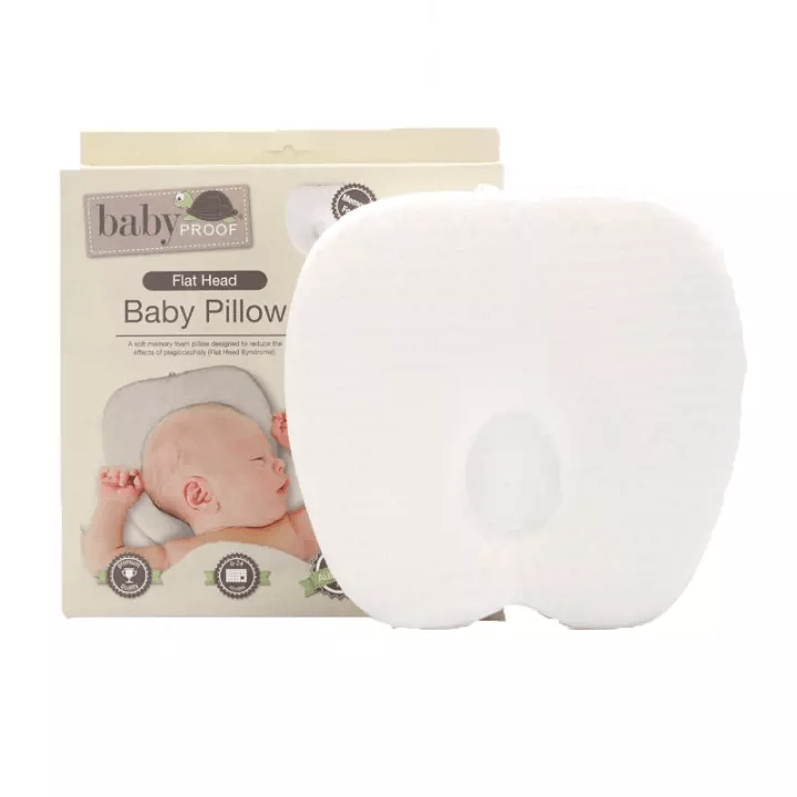 Baby Proof Flathead Baby Pillow
