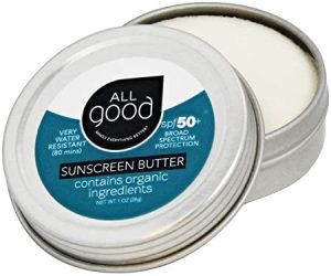Image of All Good Sunscreen Butter. Best Heavy Duty Sunscreen for Pregnancy