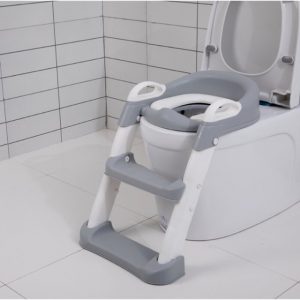 Photo of BABA Foldable Baby Toilet Soft Seat Kids Toilet with Adjustable Ladder