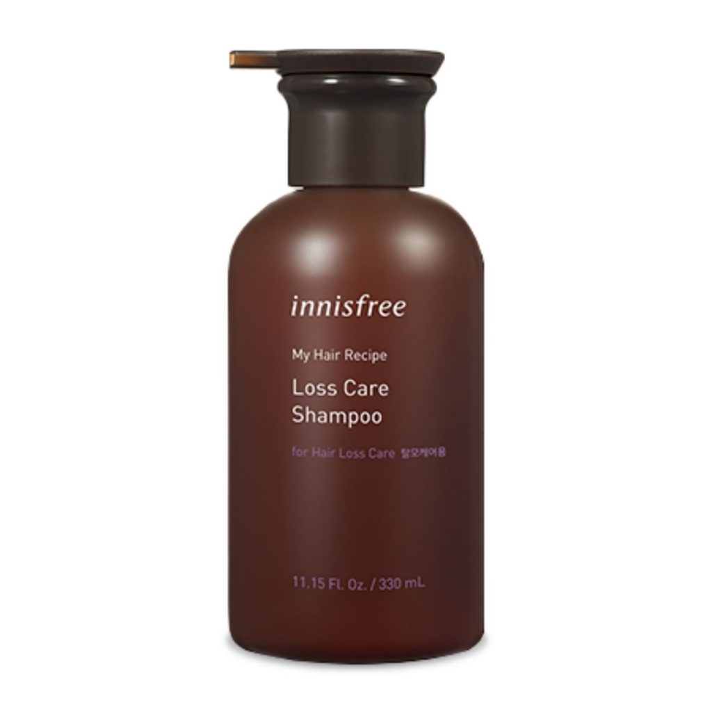 Pregnancy-safe Shampoo Brands in the Philippines: Innisfree My Hair Recipe Loss Care Shampoo