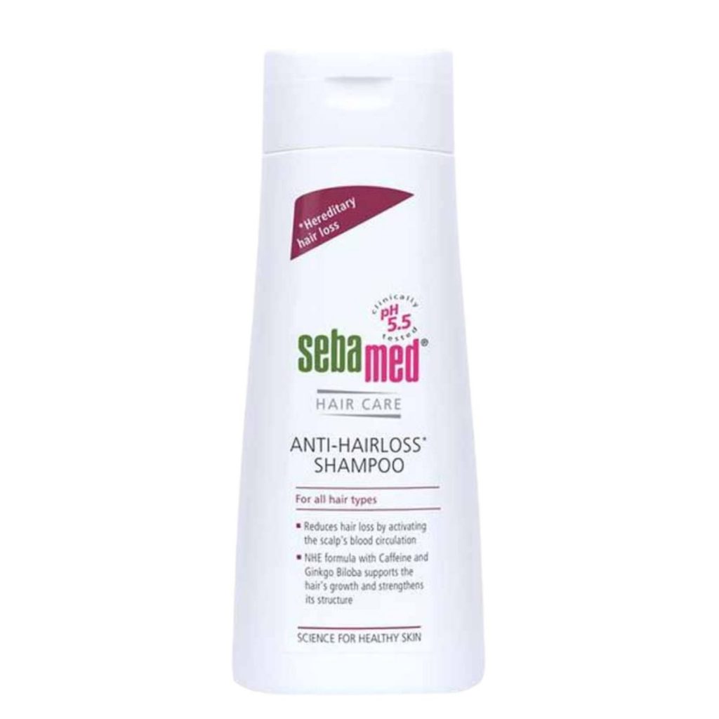 Pregnancy-safe Shampoo Brands in the Philippines: Sebamed Anti-Hairloss Shampoo