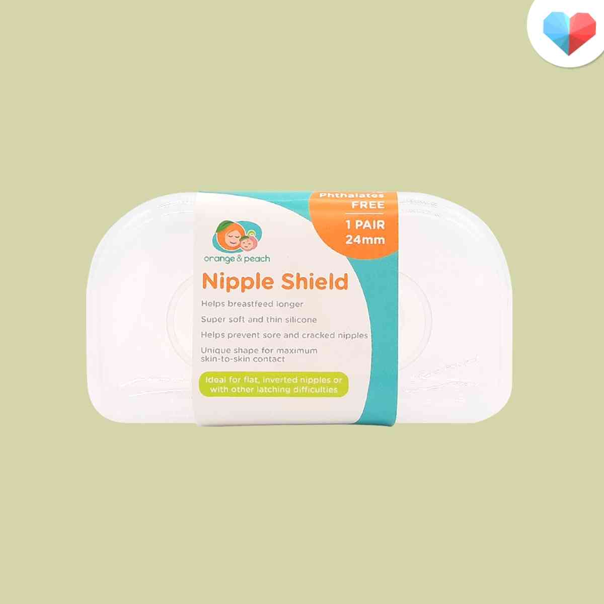 Orange and Peach Nipple Shield Review Best nipple shield for inverted nipples