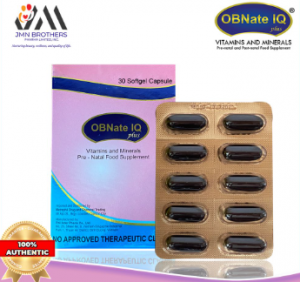 OB Nate IQ Plus Prenatal and Postnatal Supplement | Vitamins Ng Buntis