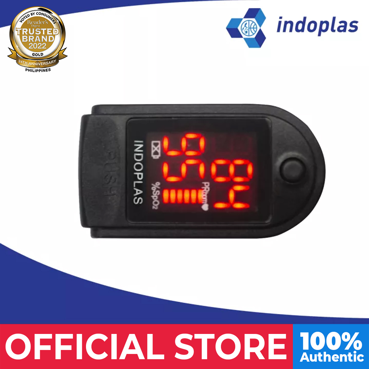 Indoplas Premium Pulse Oximeter | Best Pulse Oximeter Brand Philippines