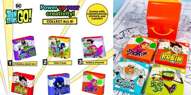 McDonald’s NEW Teen Titans Go! Happy Meal!