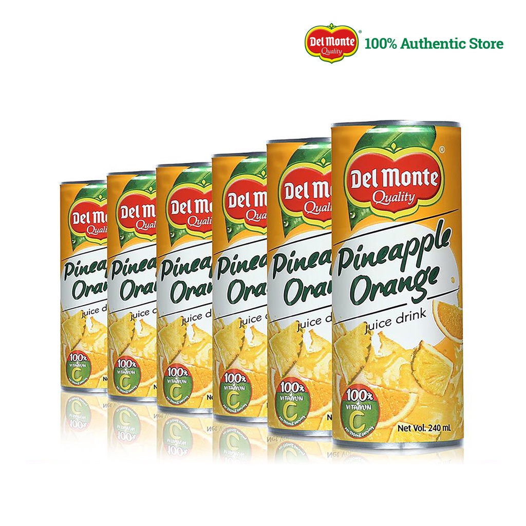 Del Monte Pineapple Orange Juice Drink | Pineapple juice for pregnant