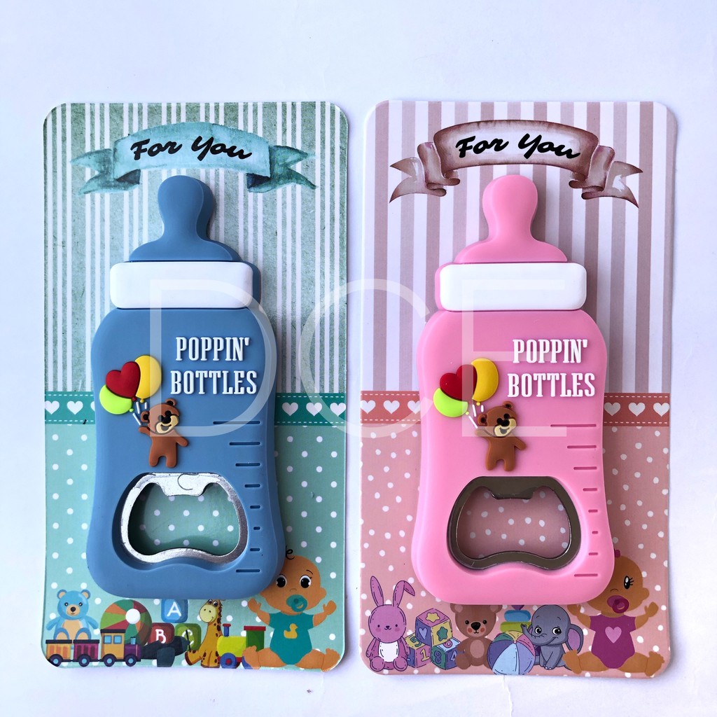 Fridge Magnet and Bottle Opener Christening Souvenir | Baby Christening Ideas