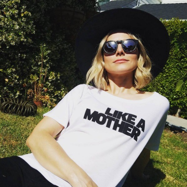 Kristen Bell Faked Sleep When Her Baby Woke Up Too Early(02)