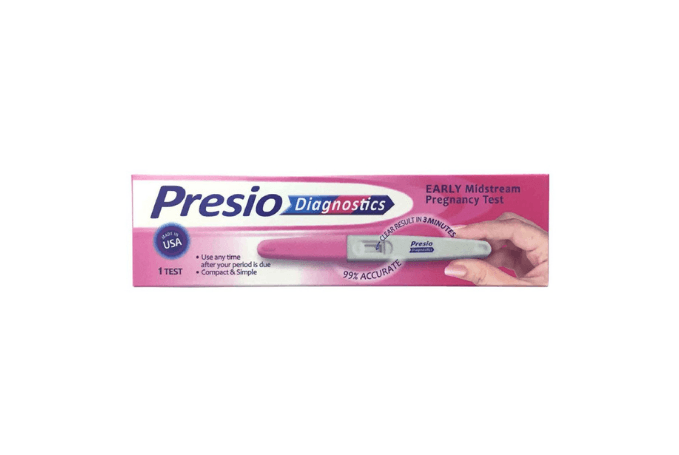 Best pregnancy test kits in Singapore - Presio