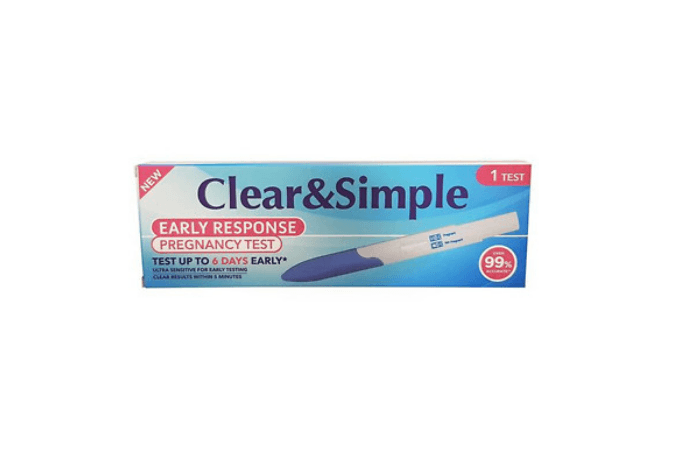 Best pregnancy test kits in Singapore - Clear and Simple Pregnancy Test Kit