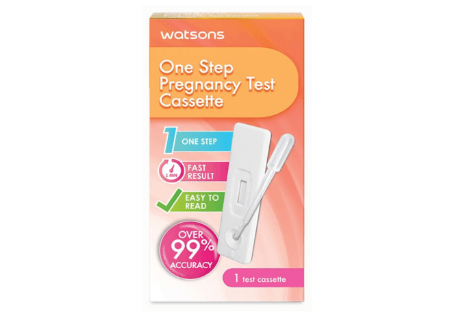 Best pregnancy test kits in Singapore - Watson’s Pregnancy Test Kit