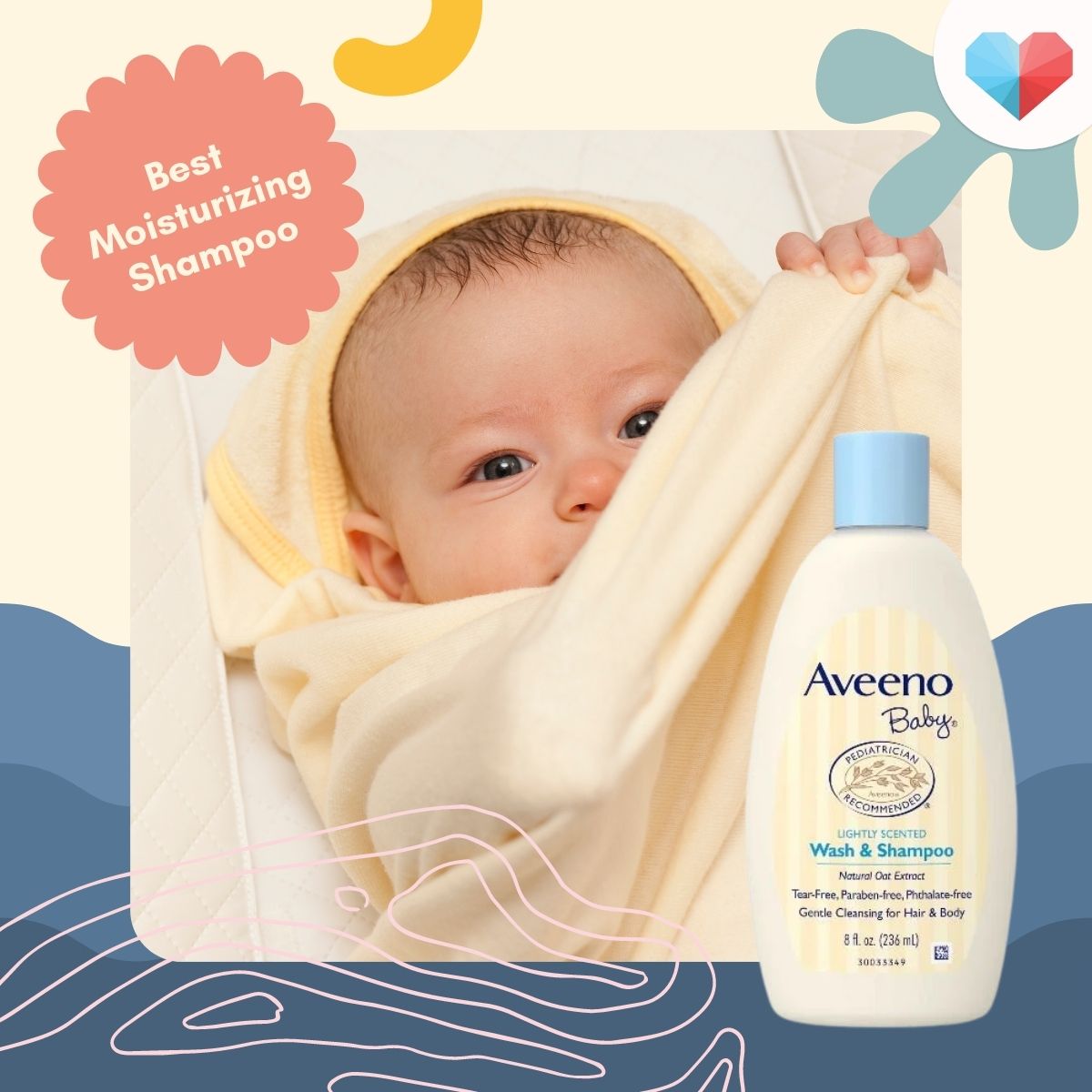 Aveeno Baby Wash and Shampoo | Best Baby Shampoo