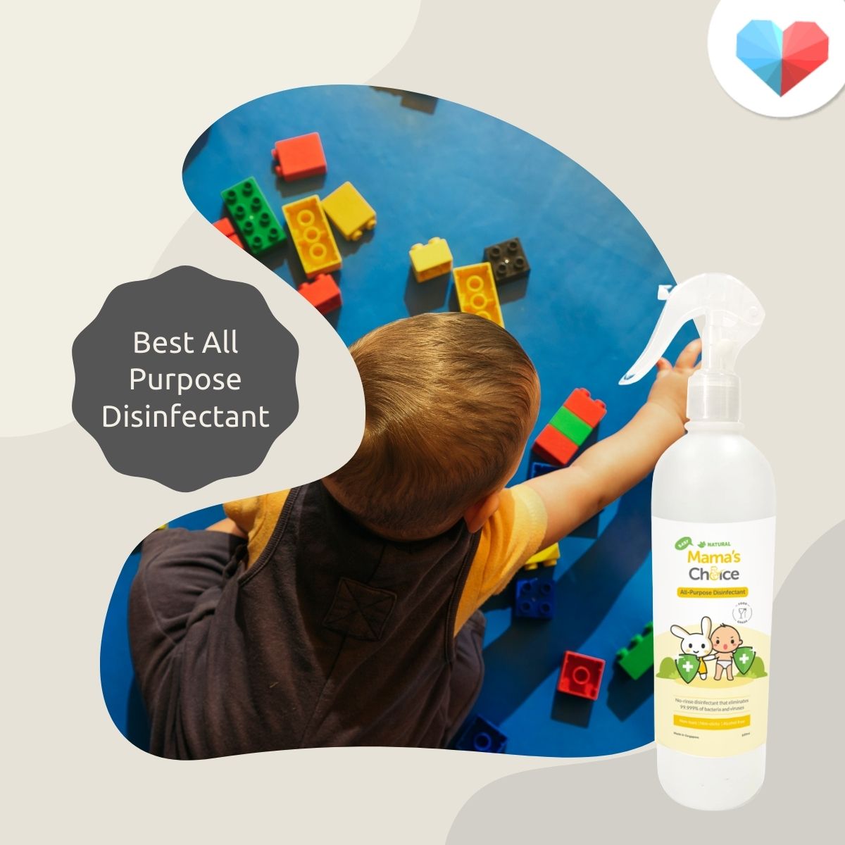 Best Baby Safe Disinfectant : Mama’s Choice All-Purpose Disinfectant