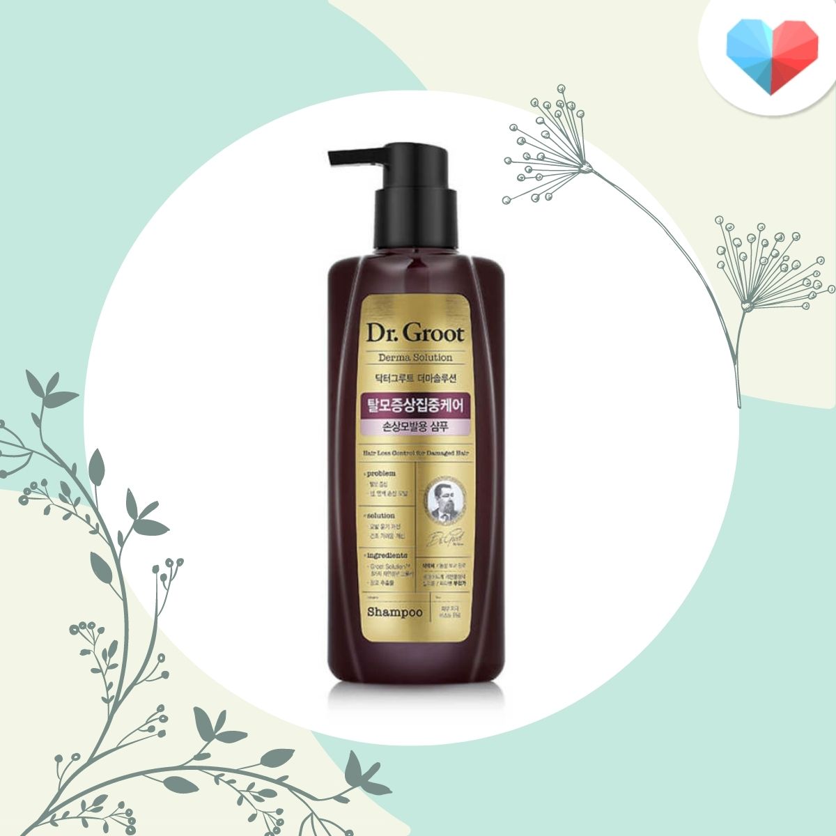 Best shampoo for dandruff: Dr Groot Anti-Hair Loss Shampoo for thin hair