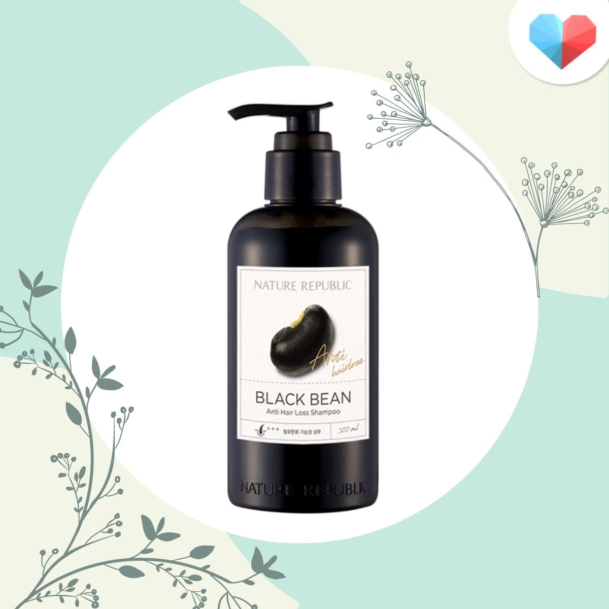 Nature Republic Black Bean Anti Hair Loss Shampoo: Best shampoo for dry and itchy scalp