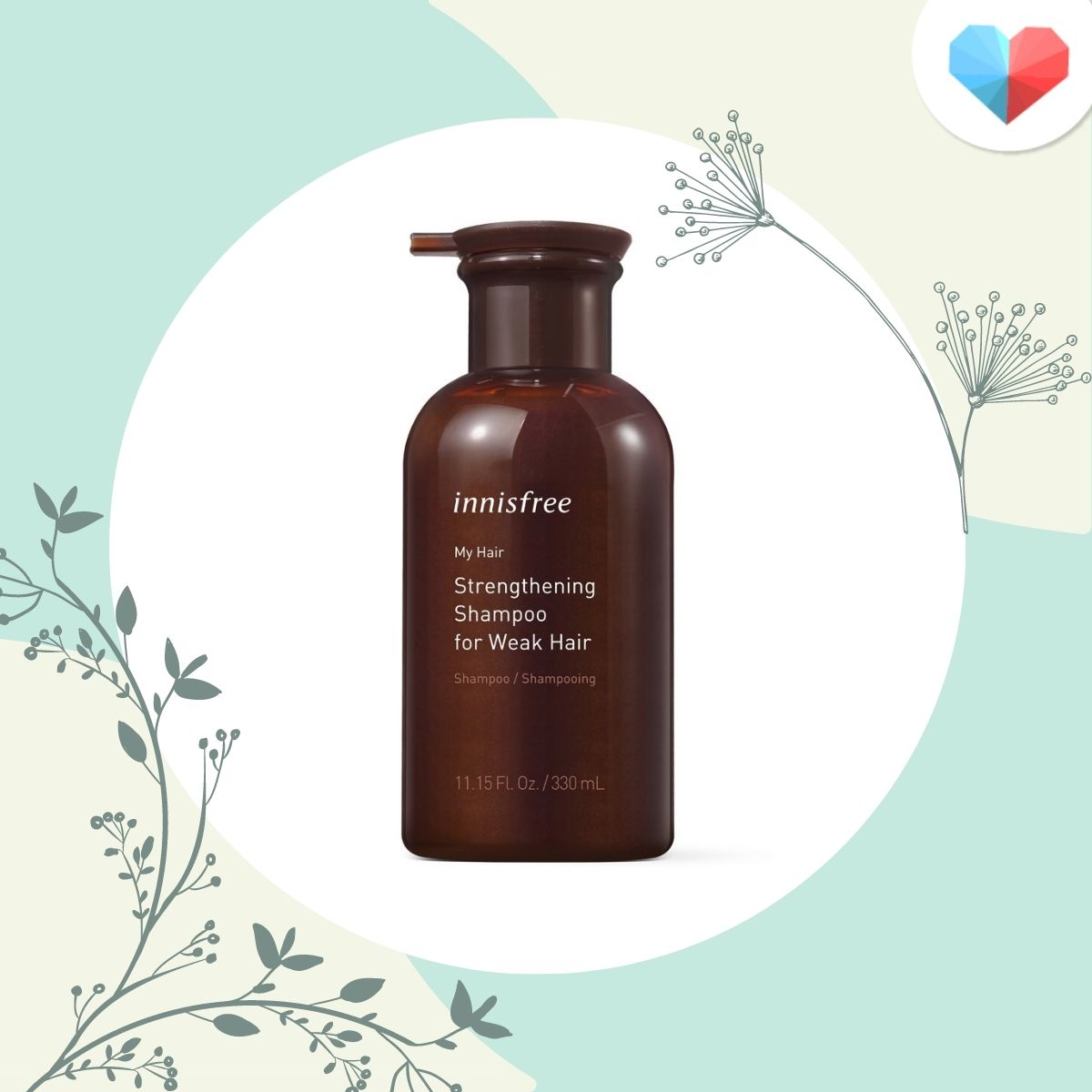 Innisfree My Hair Strength Shampoo: Best roots strengthening shampoo