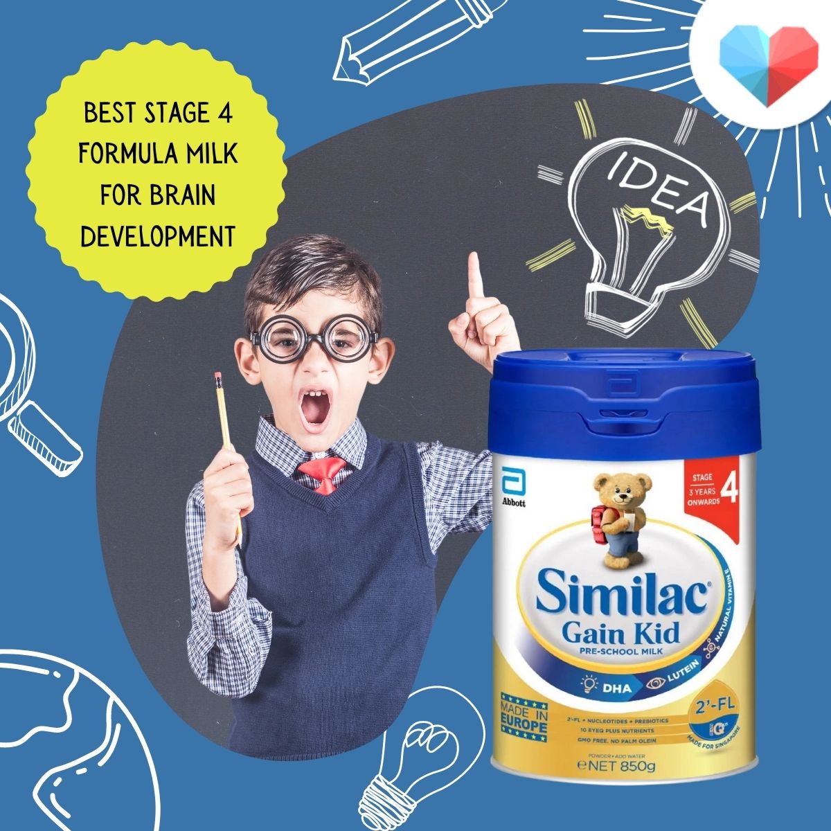 Similac® Stage 4 Gain Kid Pre-school Milk Powder Formula Review |