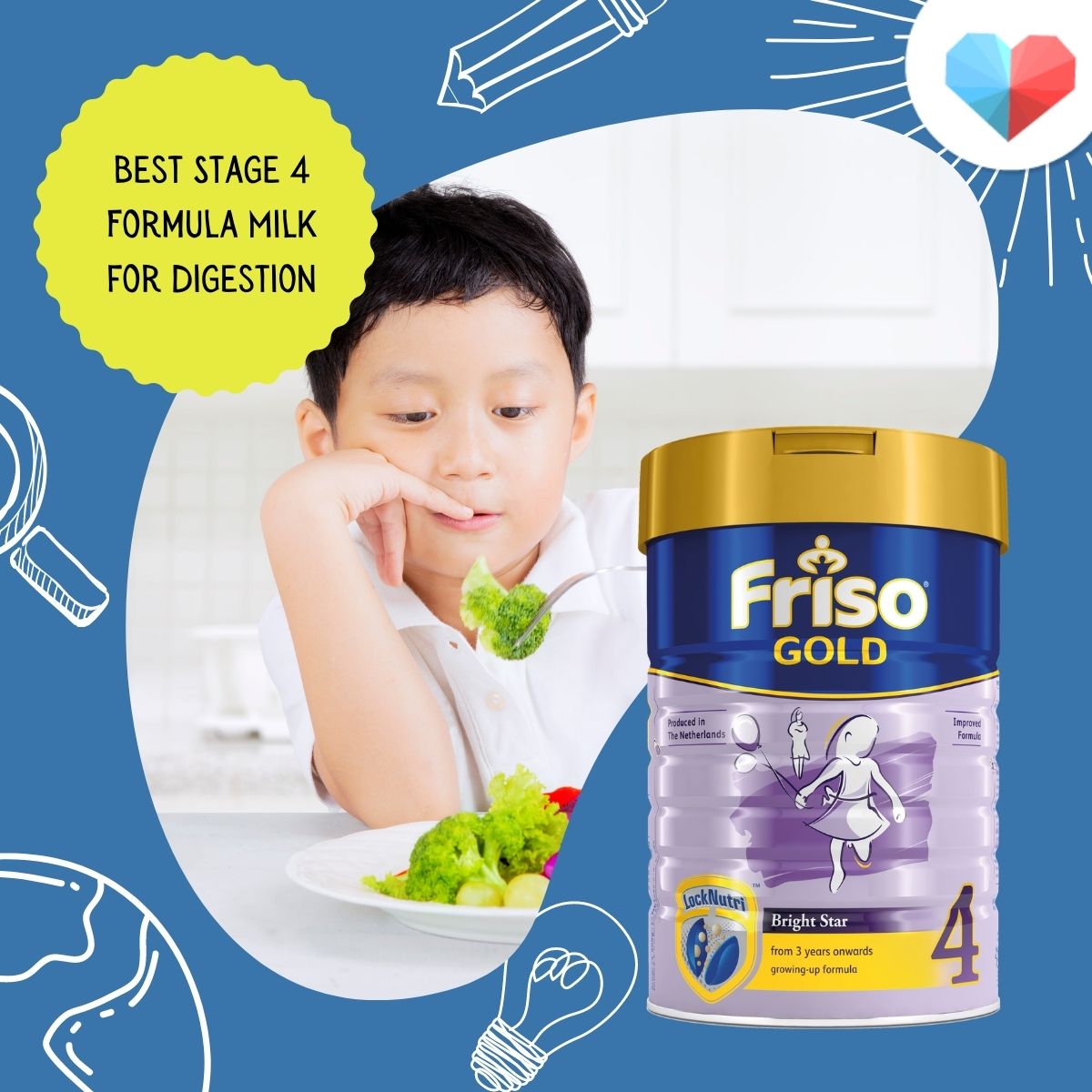 Friso Gold 4: Best Stage 4 Formula Milk for Digestion