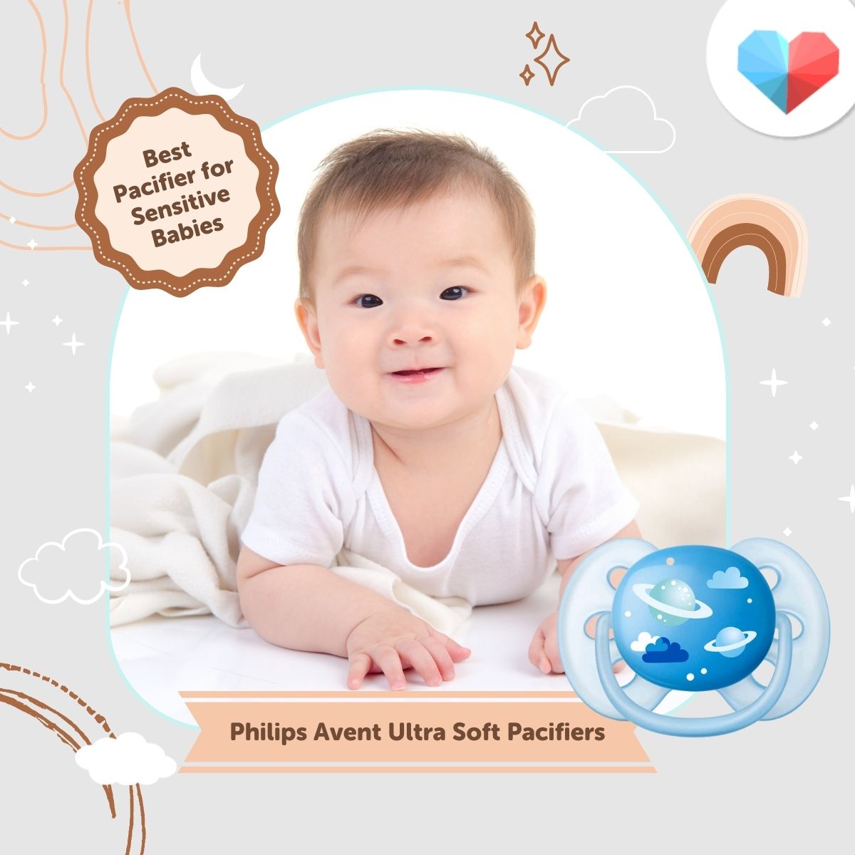 Philips Avent Ultra Soft Pacifier - Best Pacifier for Sensitive Babies