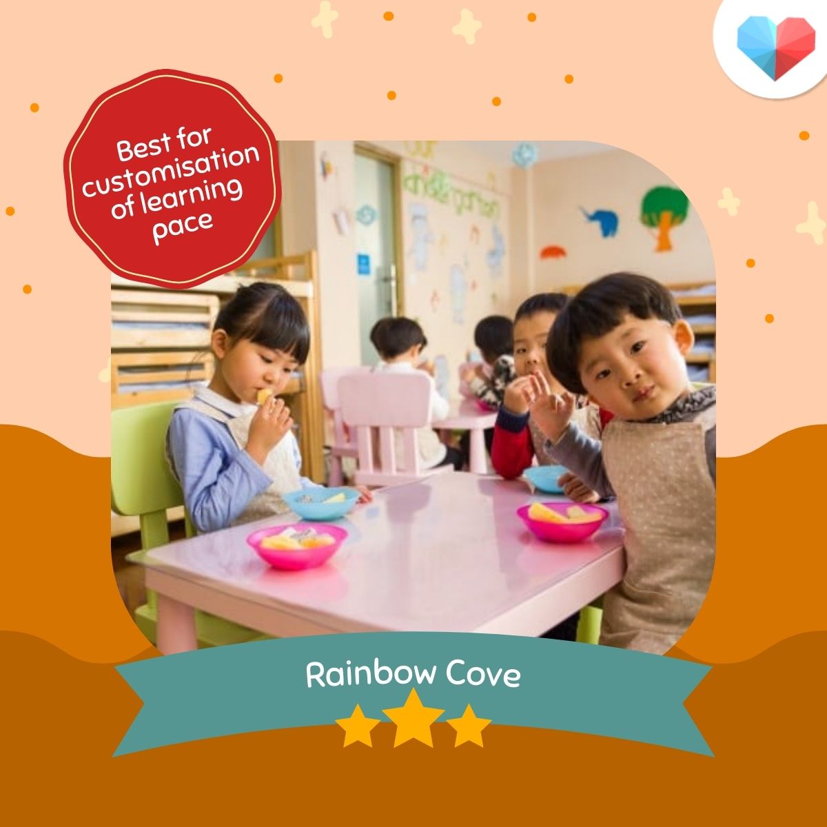 Rainbow Cove - Best for customisation of learning pace