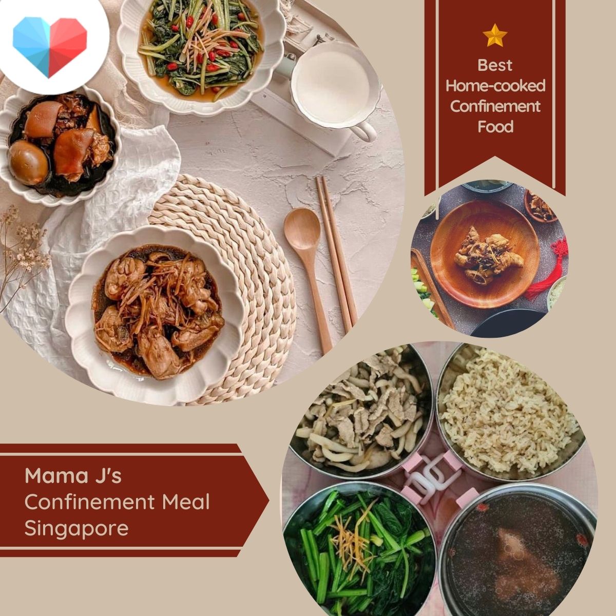 Mama J’s Confinement Meal SingaporeReview - Best Home-Cooked Confinement Food
