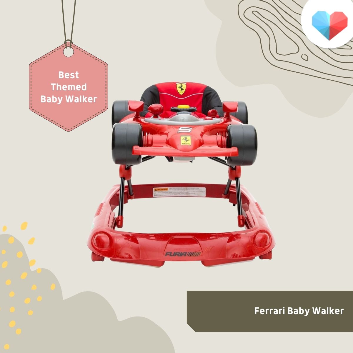 Ferrari Baby Walker Review Best Themed Baby Walker