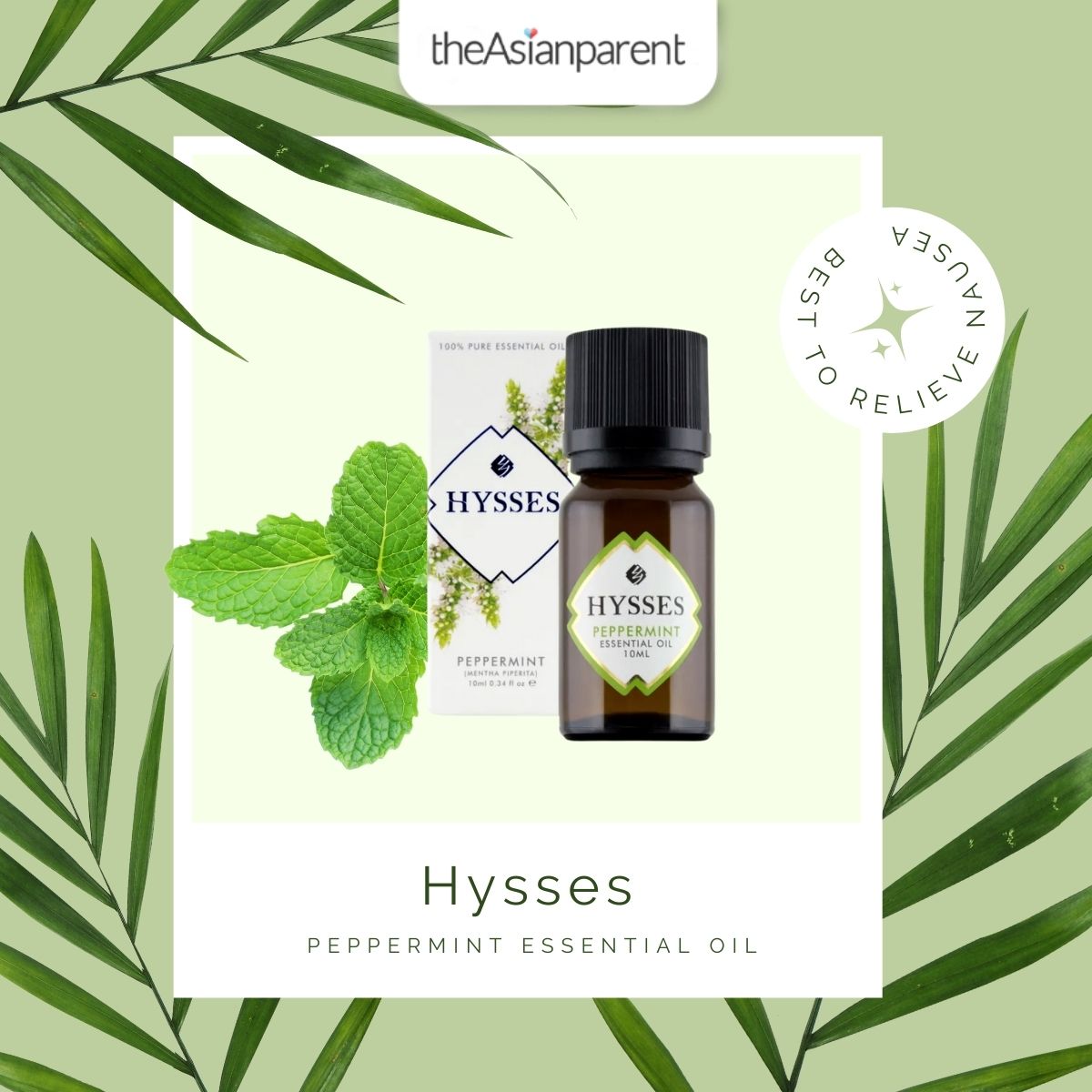 Hysses Peppermint Essential Oil Review | Best Pregnancy Essential Oil