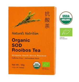 Nature’s Nutrition Organic Rooibos Tea | Morning Sickness Tea in Singapore