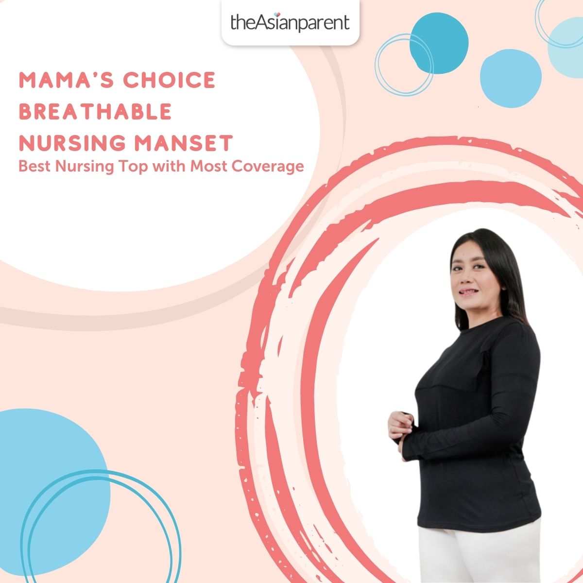 Mama's Choice Breathable Nursing Manset Review | Best Nursing Tops in Singapore