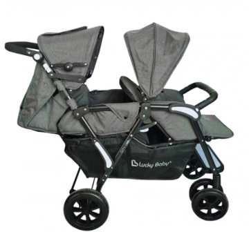 Lucky Baby® City Dou Plus™ Twin Stroller