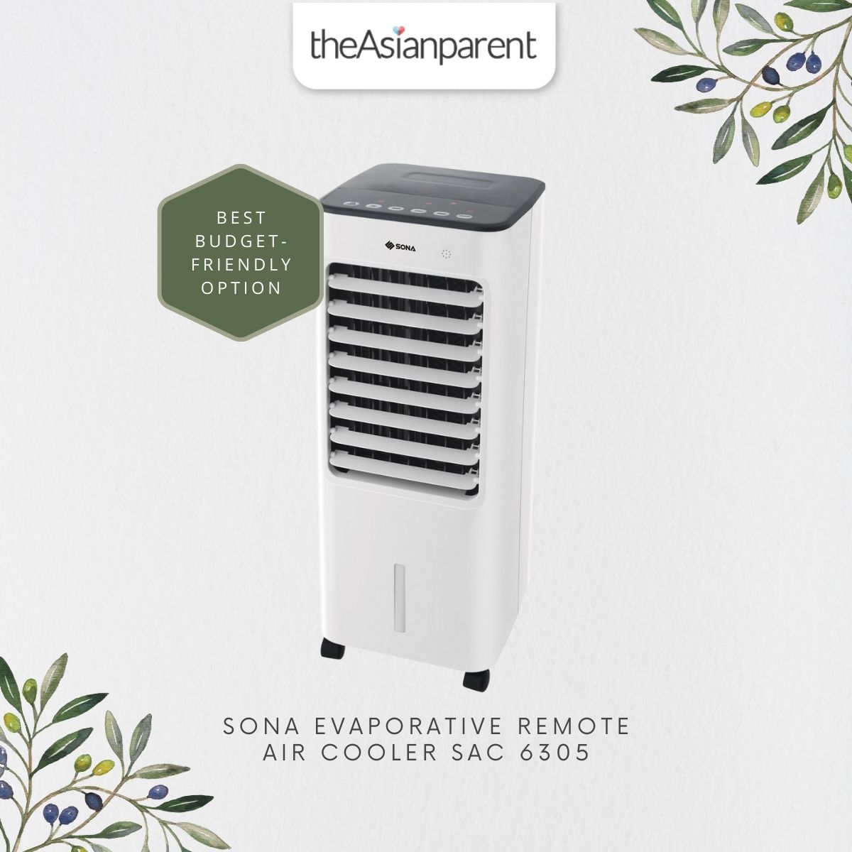 SONA Evaporative Remote Air Cooler SAC 6305 | Best Air Cooler