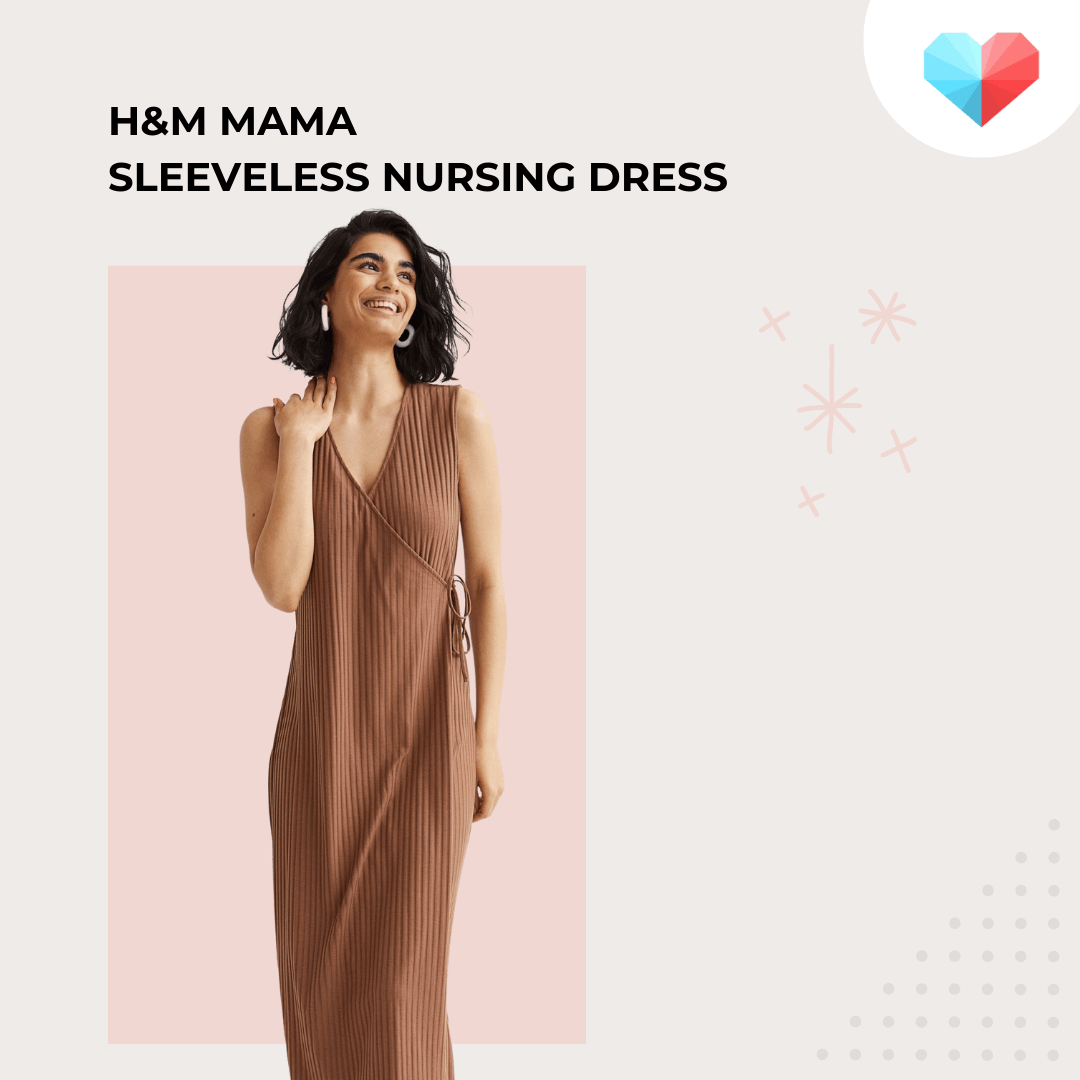 H&M Mama Sleeveless Nursing Dress | Best Maternity Dress in Singapore