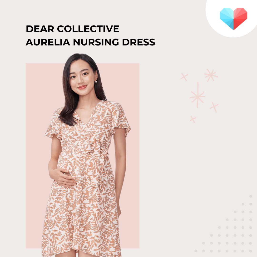 Dear Collective Aurelia Nursing Dress | Best Maternity Dress in Singapore