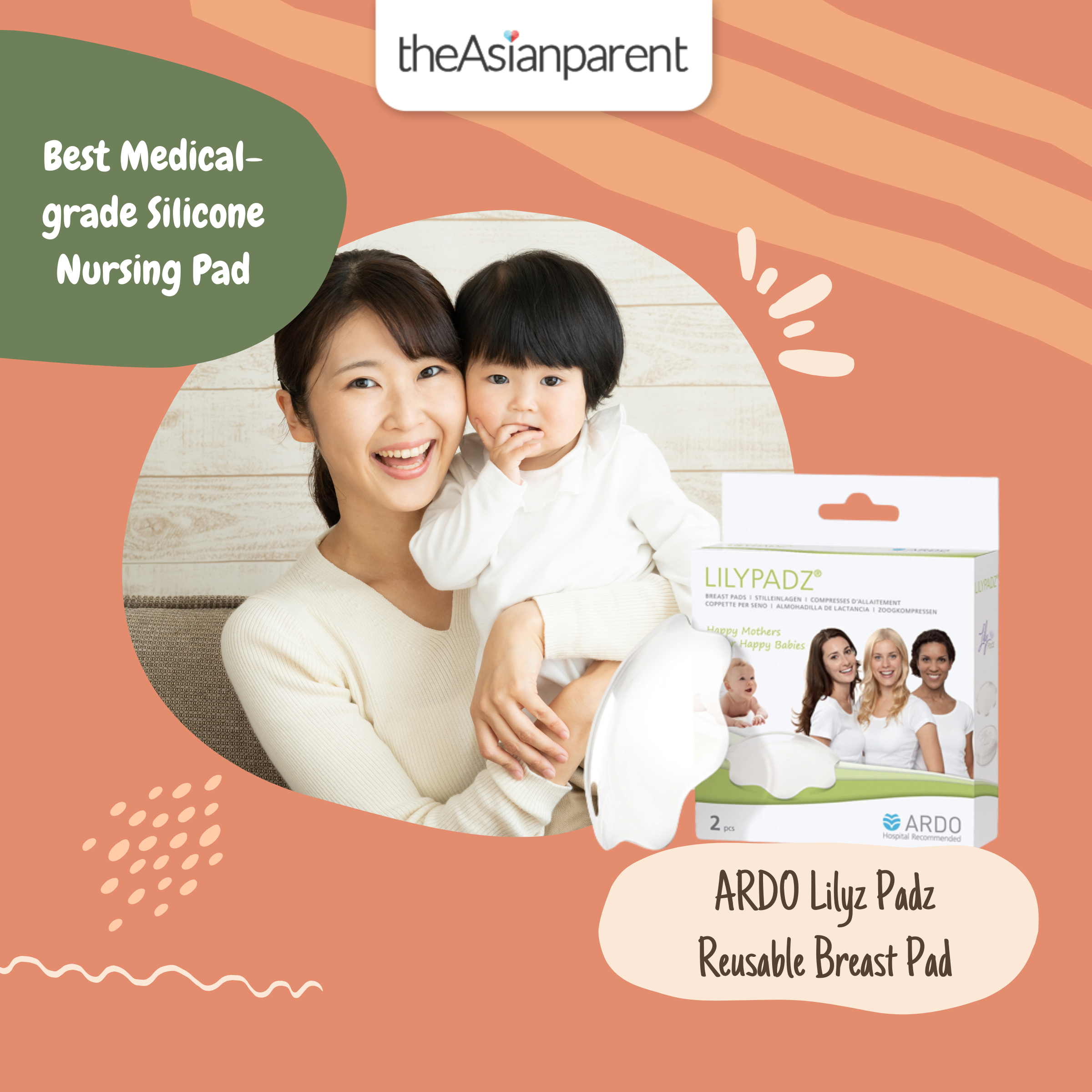 Ardo Lilyz Padz Reusable Breast Pads | Best Nursing Pads Singapore