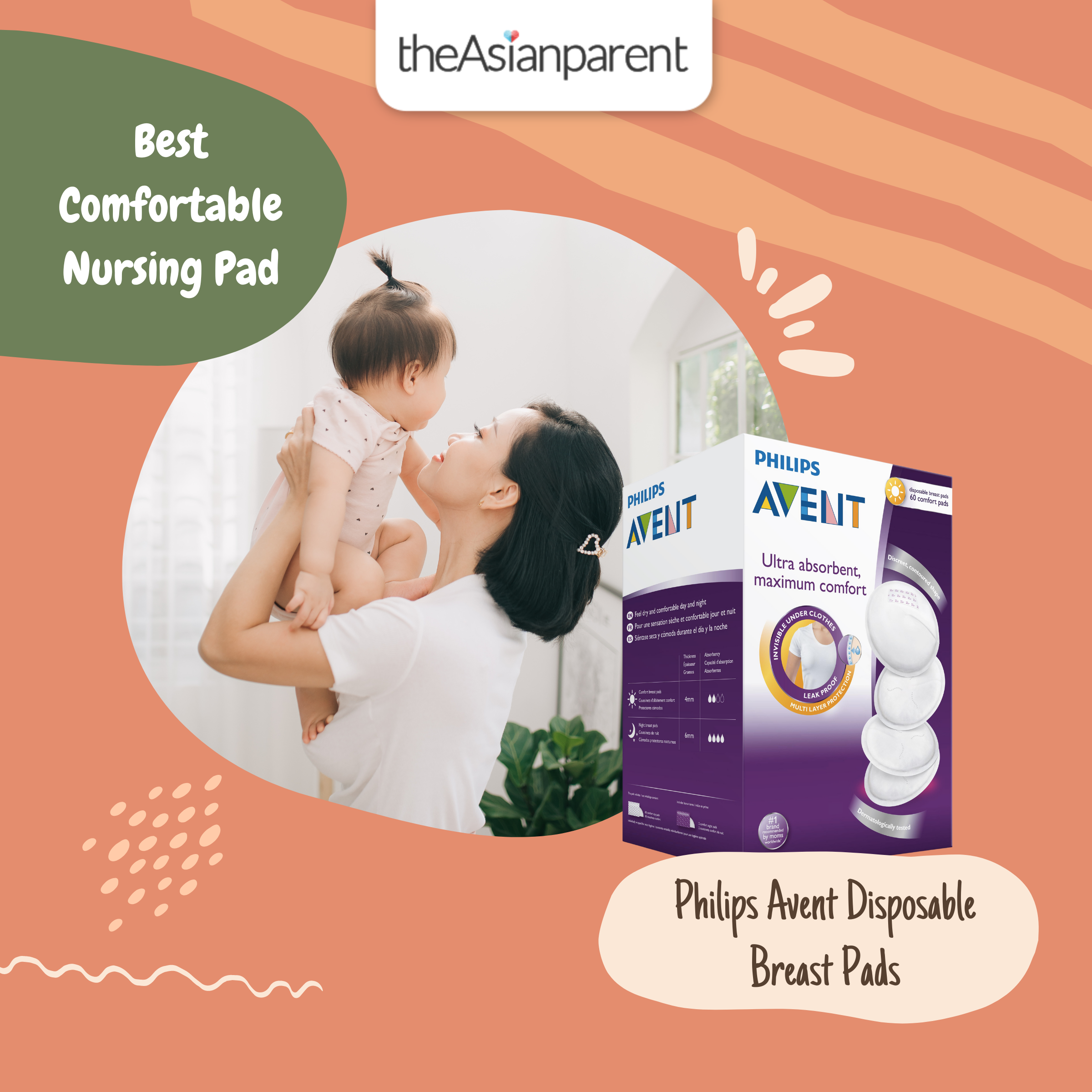 Philips Avent Disposable Breast Pads | Best Nursing Pads Singapore