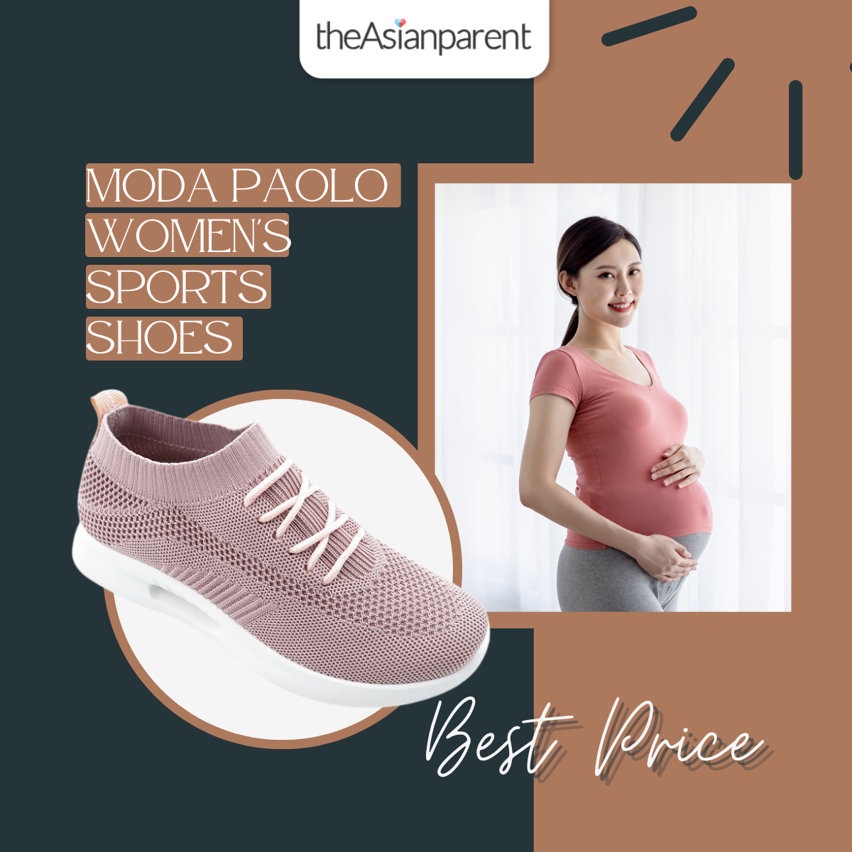 Moda Paolo Women’s Sports Shoes | Best shoes for pregnancy Singapore