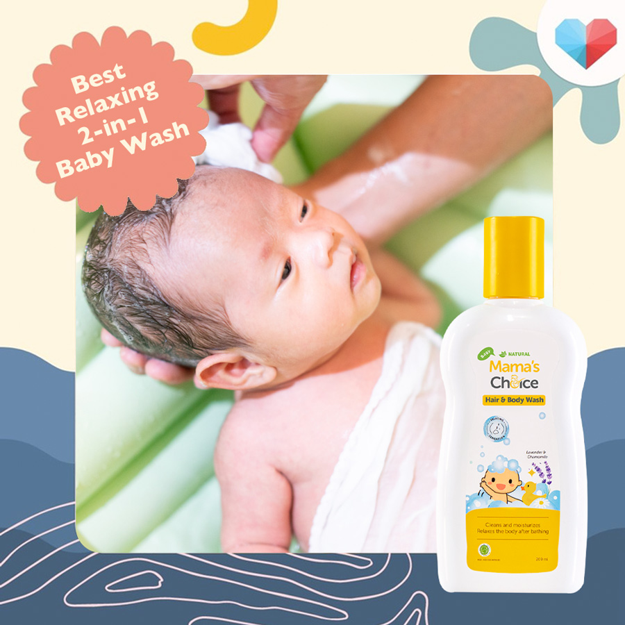 Baby shampoo in Singapore | Mamas Choice Baby Hair and Body Wash