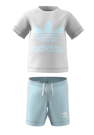 Adidas Baby Clothes - Trefoil Shorts Tee Set