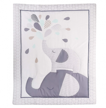 Elephant Crib Bedding Sets for Baby Boys | Elephant Baby Themed Nursery