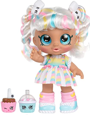 Kindi Kids Snack Time Friends - Pre-School Play Doll, Marsha Mello - for Ages 3+