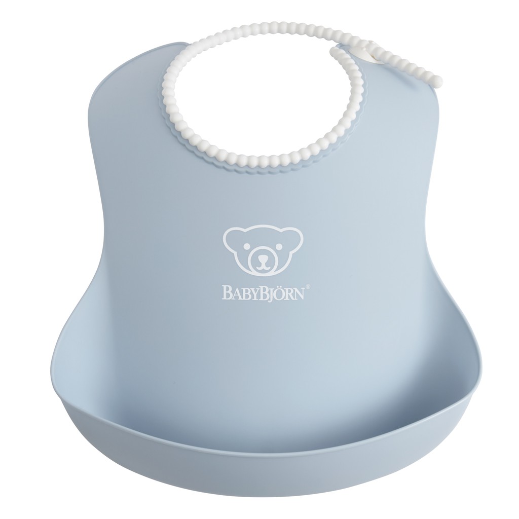 BabyBjorn Soft Baby Bib with Adjustable Neckband | Baby Bibs in Singapore